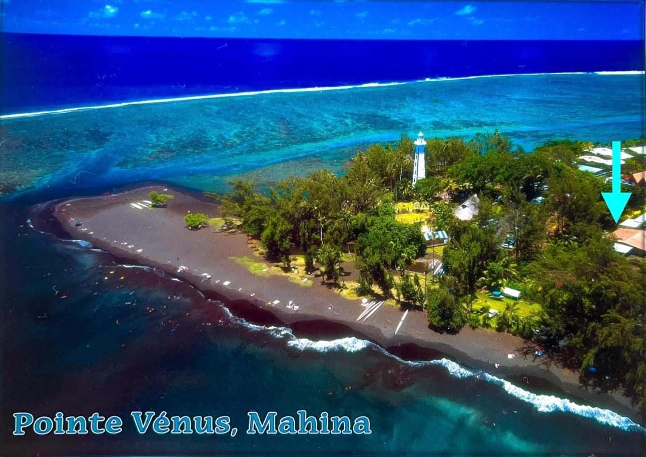 La Maison Pres Du Phare Mahina Esterno foto